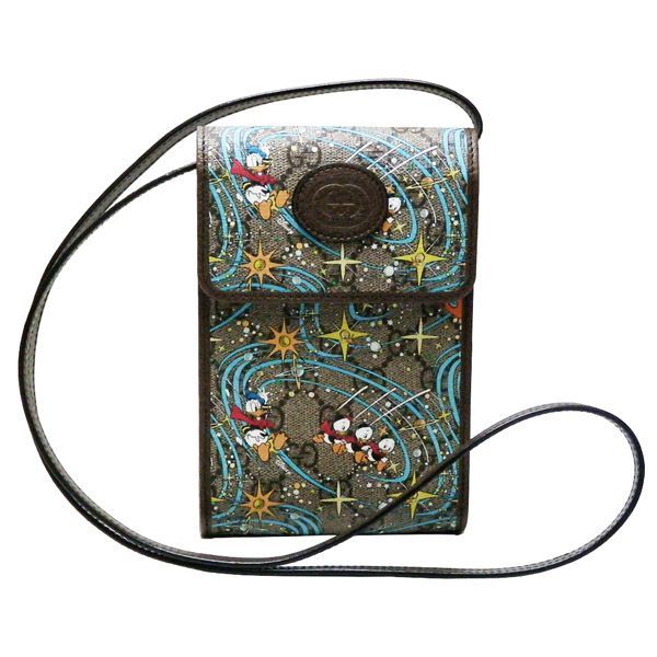 GUCCI×Disney コラボ　ドナルド　GGスプリーム ショルダーバッグ グッチ(GUCCI)グッチ GUCCI × DISNEY GGスプリーム ドナルドダック
