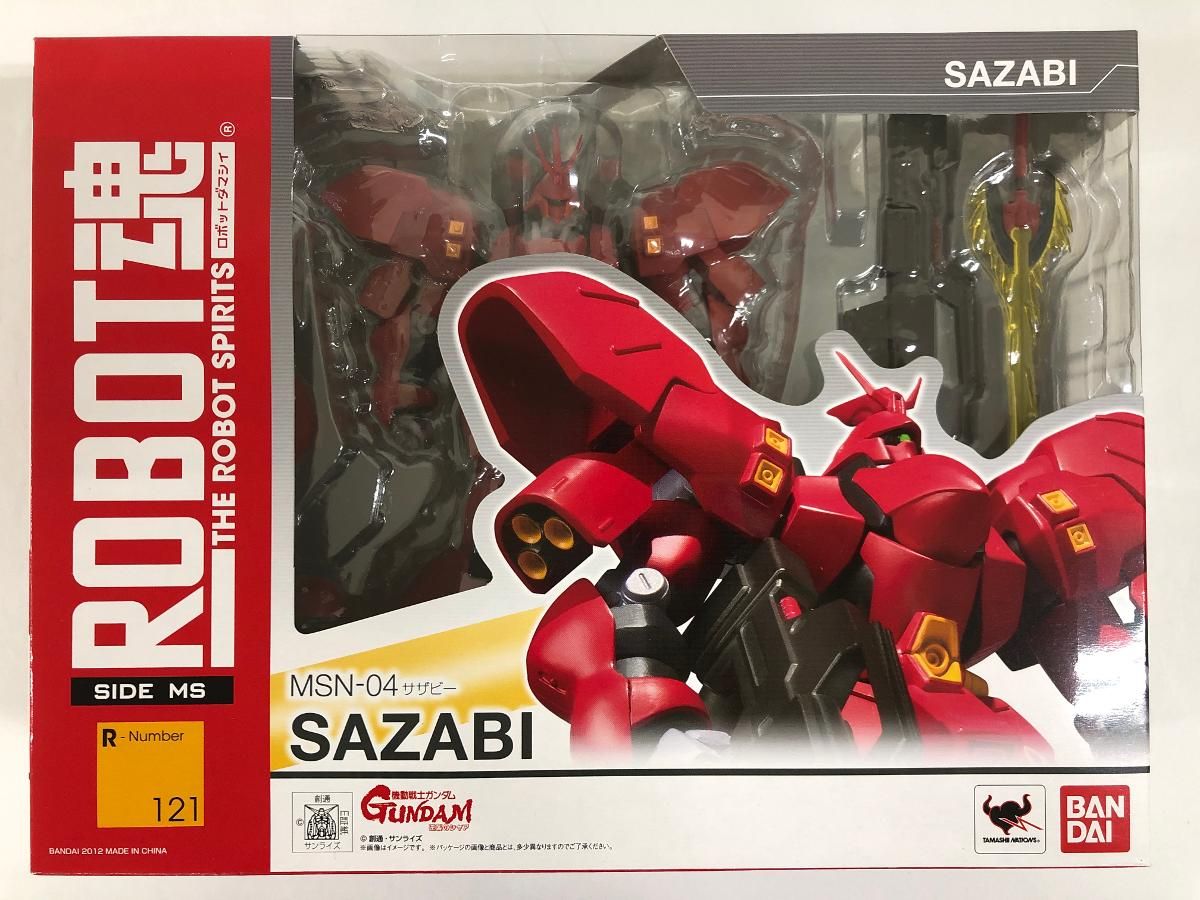 【未開封】ROBOT魂 ＜SIDE MS＞121 サザビー Amazon.co.jp: TAMASHII NATIONS ROBOT魂 [SIDE MS] サザビー