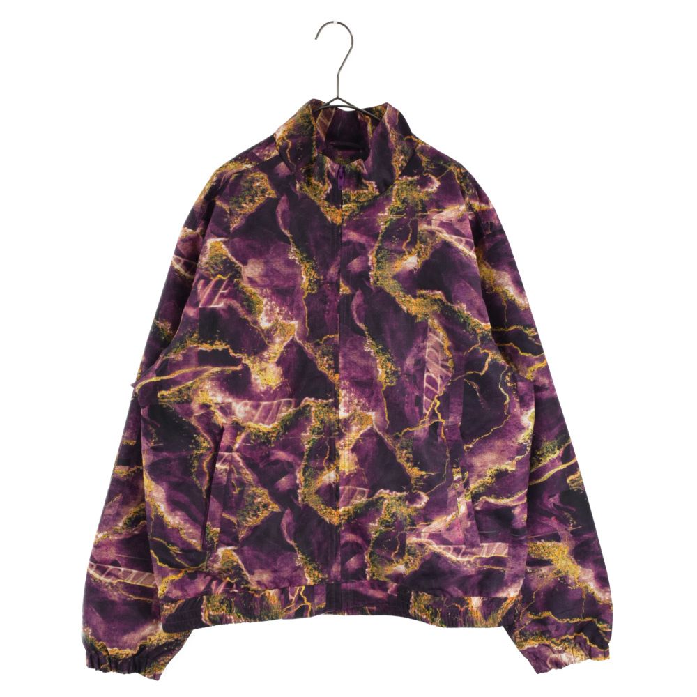 SUPREME (シュプリーム) 20AW Marble Track Jacket マーブル トラック ジャケット ジップアップ ブルゾン パープル  - メルカリ