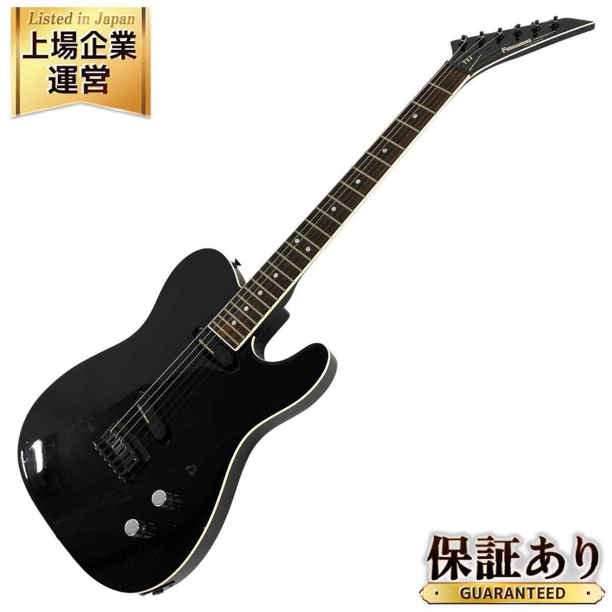 FERNANDES TEJ LIMITED EDITION エレキギター FERNANDES TEJシリーズ エレキギターTEJ-DELUXE SUS新品 | MUSIC