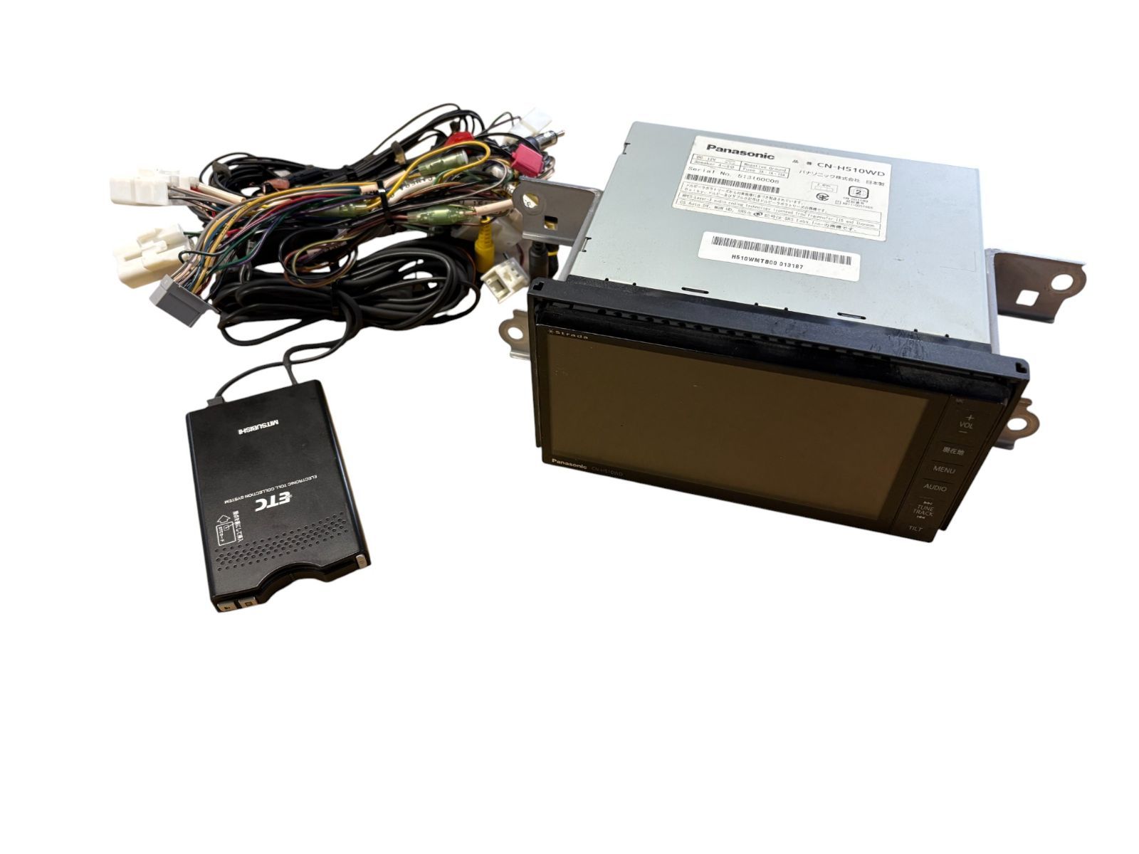 管理番号 4705 アクア CN-H510WD Panasonic ｽﾄﾗｰﾀﾞ HDDﾅﾋﾞ