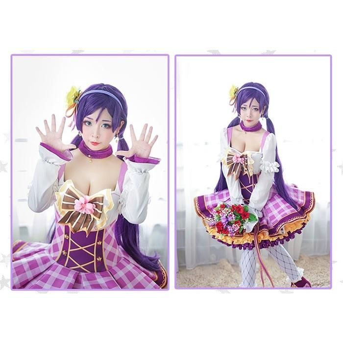 ラブライブ！ フラワーブーケ編 南ことり コスプレ衣装(ウィッグ