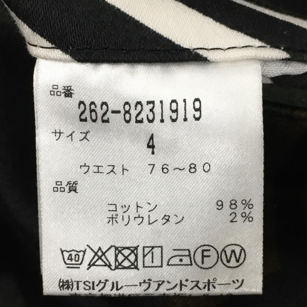 Jack Bunny!! メンズゴルフパンツ サイズ4 黒 ☆特価☆【超美品