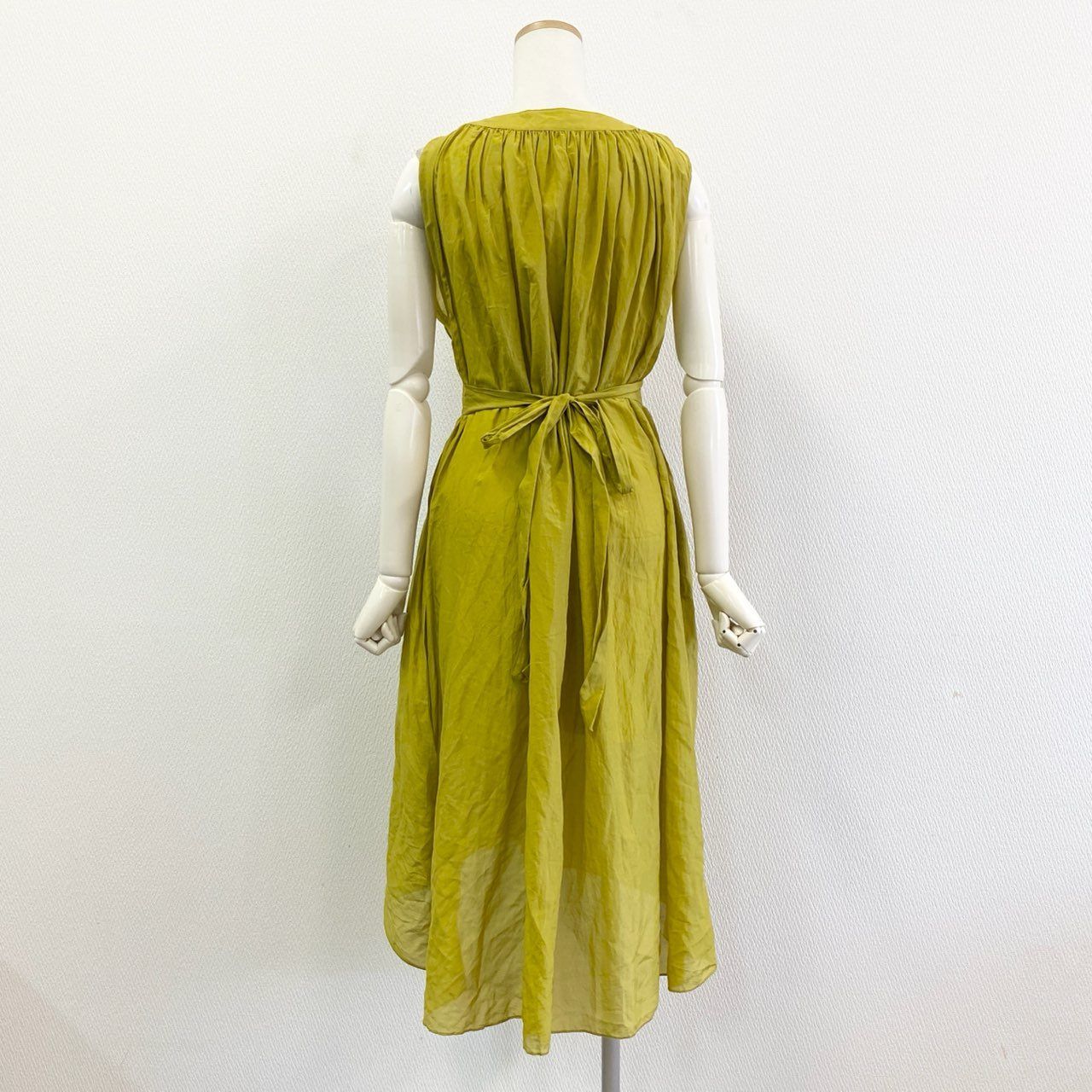 31j17 MYLAN マイラン クリンクルワンピース ノースリーブ MY17AW