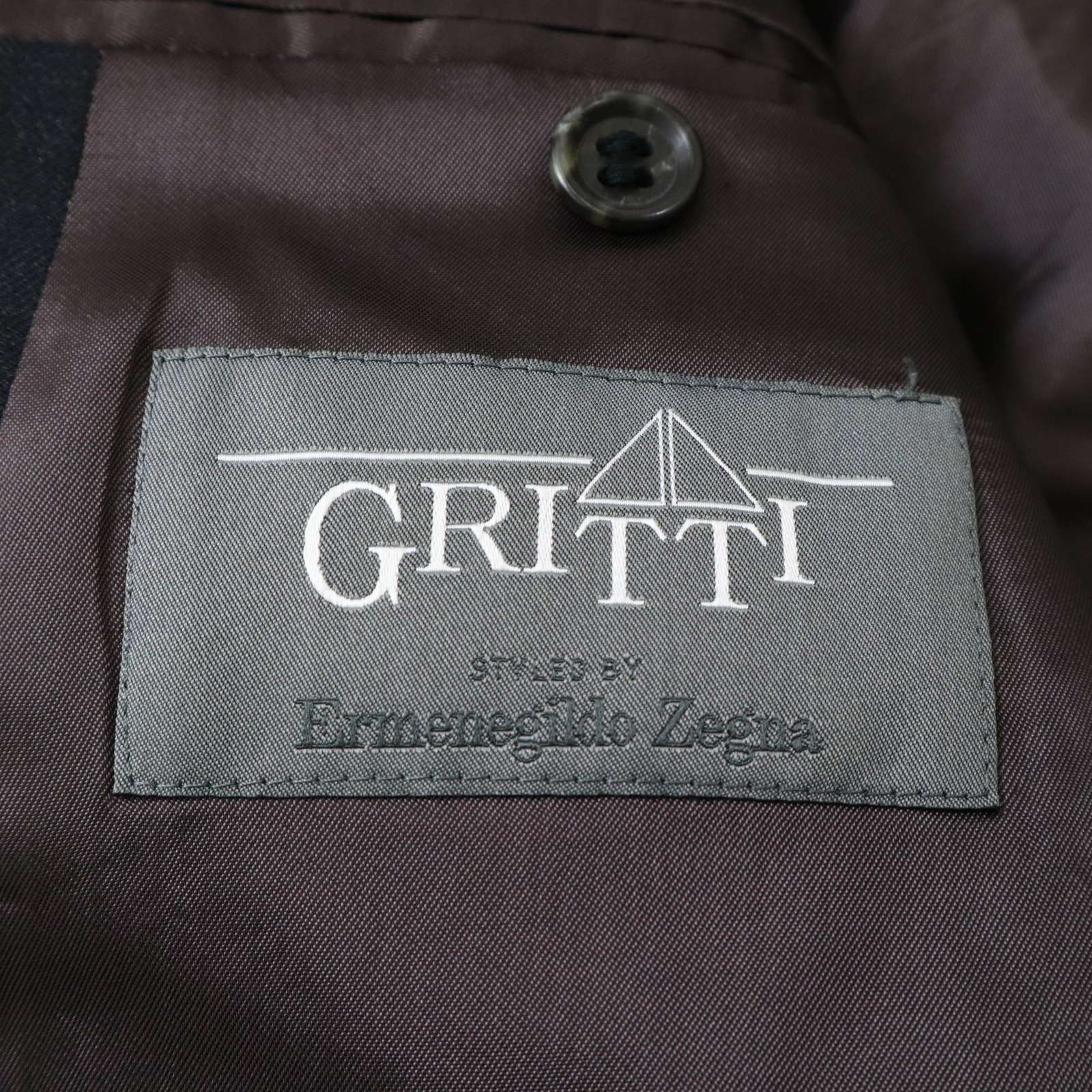 GRITTI Ermenegildo Zegna エルメネジルド ゼニア 通年 総裏