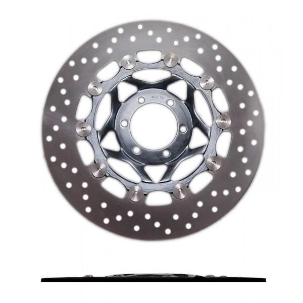 YAMAHA ヤマハ XJR400 社外品 フロントディスクローター ブレーキ 左右セット FZR400 TRX850 BRIGHTFACE_UK