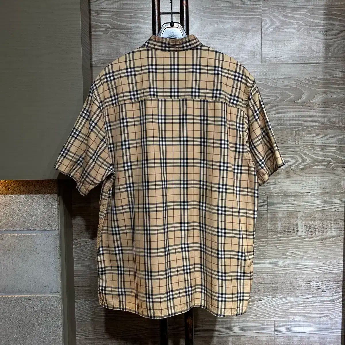 BURBERRY(バーバリー ) ノバチェック 半袖シャツ M （ ns74