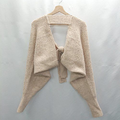 ◇ ⊇ nuyuh ウユ 韓国風 セパレートタイプ 長袖 ニット カーディガン 