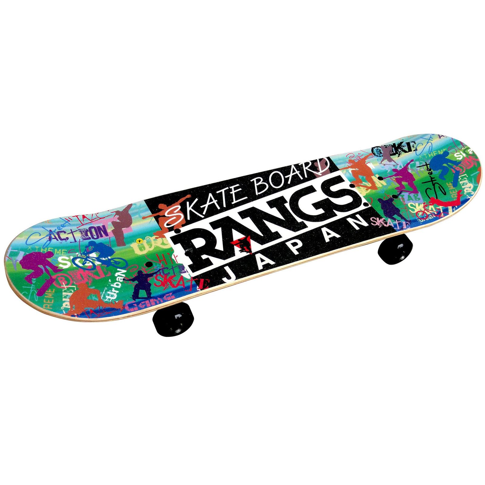 ラングスジャパン RANGS ラングスR1スケートボード ホワイト 7.25×28インチ コンプリートセット PUウィール ホワイト R1スケートボード
