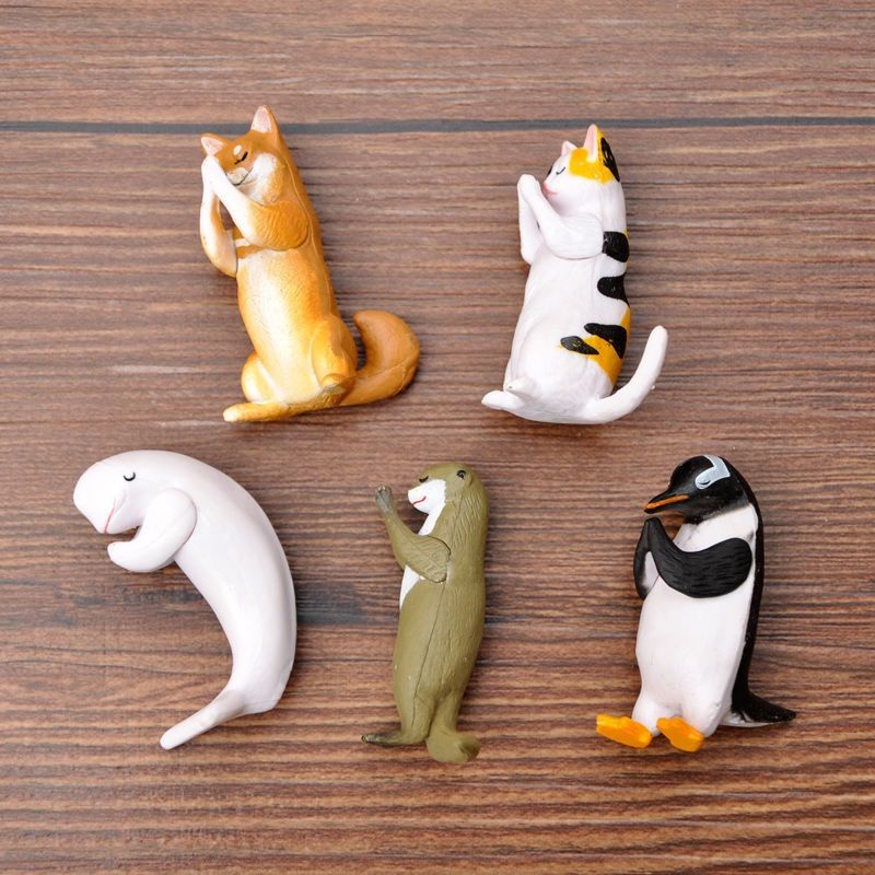動物置物 5点セット 祈り動物 動物 置物 妖精ガーデン 造園装飾 - メルカリ