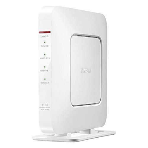 バッファロー WSR-1166DHP4-WH 無線LAN親機 11ac|n|a|g|b 866 300Mbps ホワイト