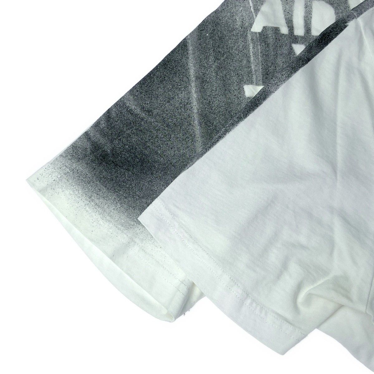 メゾンマルジェラ Maison Margiela 14AW スプレープリント エイズ Tシャツ カットソー 半袖 S 白 ホワイト S31GC9987 レディース Maison Margiela メゾン マルジェラ 14AW スプレーエイズ