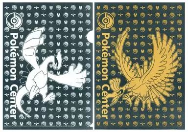 中古】クリアファイル ルギア/ホウオウ(限定ショッパー柄) A4