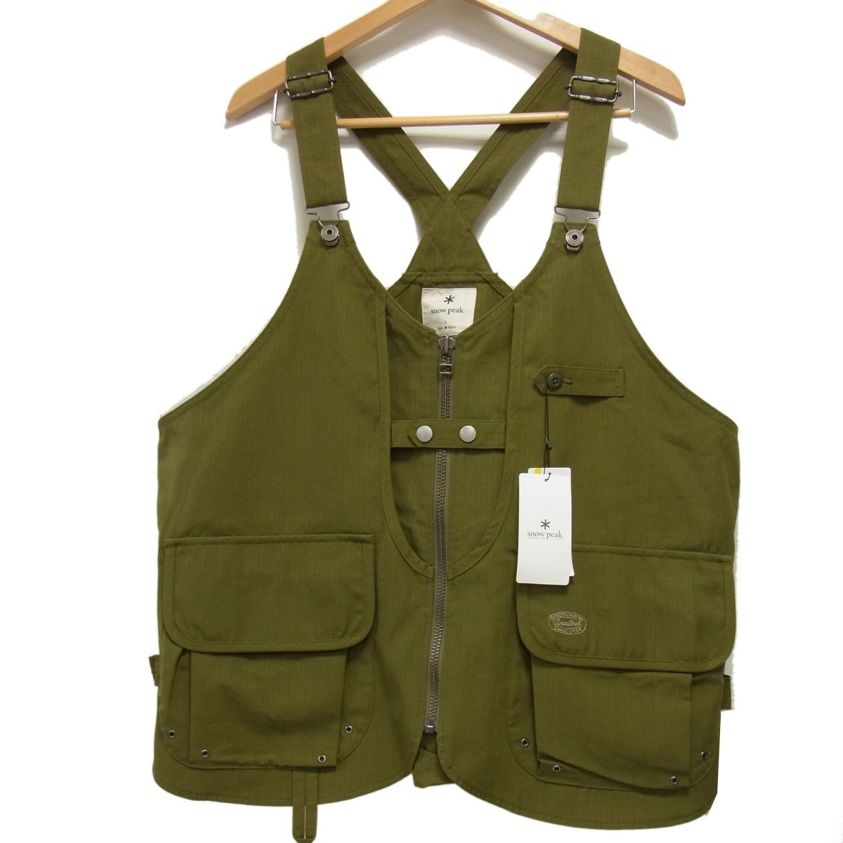 定価39.600円 Snow Peak スノーピーク TAKIBI Vest ベスト アウトドア メンズ キャンプ