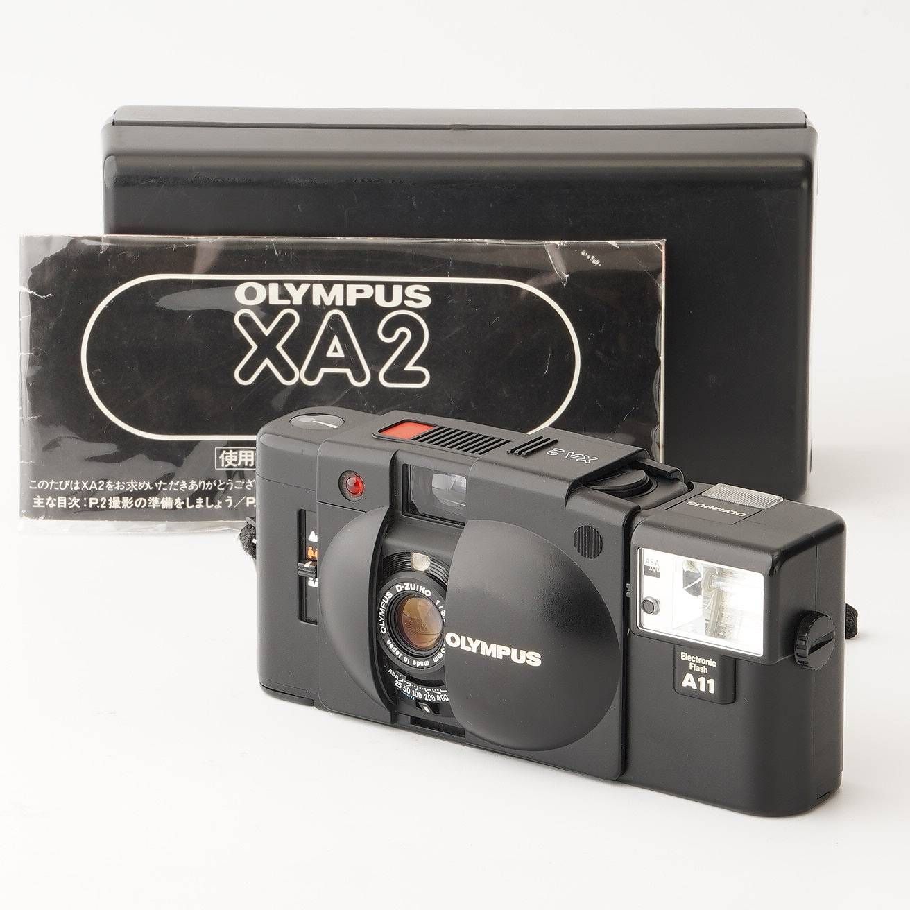 セール(SALE)開催中！ファッション通販 オリンパス メルカリ - フラッシュ付き A11 / XA2 Olympus フィルムカメラ