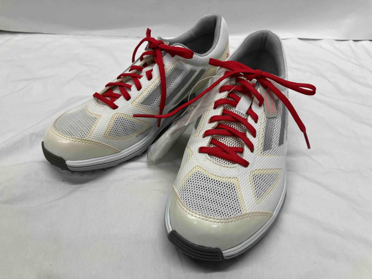 adidas アディダス/ゴルフシューズ/W adizero S/ホワイト/674710/24cm