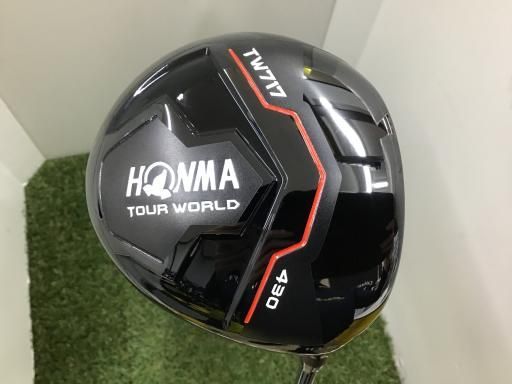 本間ゴルフ TOUR WORLD TW717 430 10.5° ドライバー DR 純正特注シャフト フレックスS メンズ 男性用 右利き 右用 Cランク ゴルフクラブ