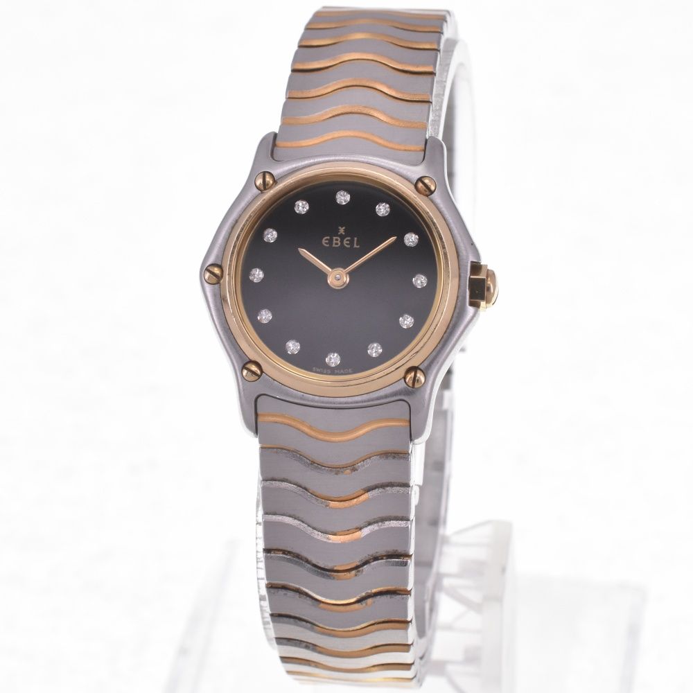 エベル EBEL 時計 1057901 楽天市場】【EBEL】エベル クラシックウェーブ シェル 1057901