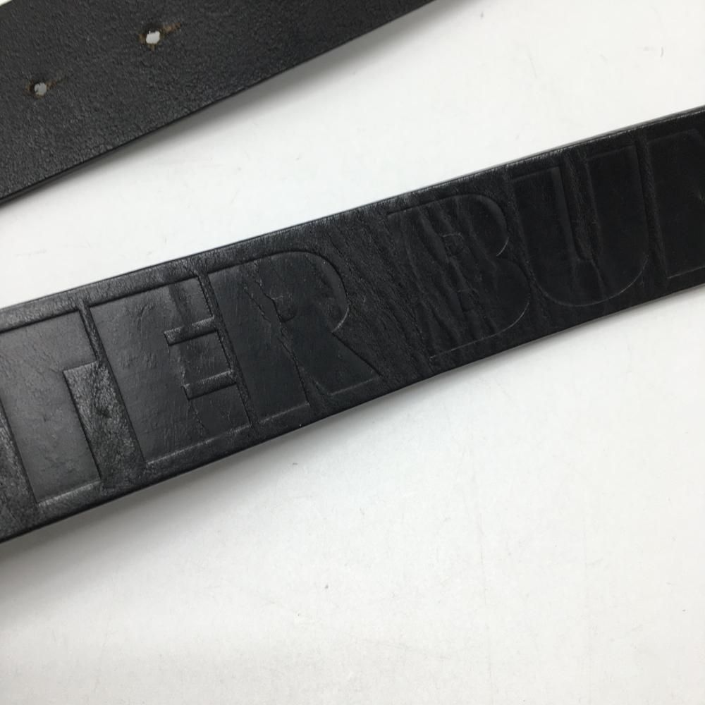 新品未使用　マスターバニー エディション　メンズベルト　ブラック マスターバニー ベルト 黒 ロゴ総柄 メンズ ゴルフウェア MASTER