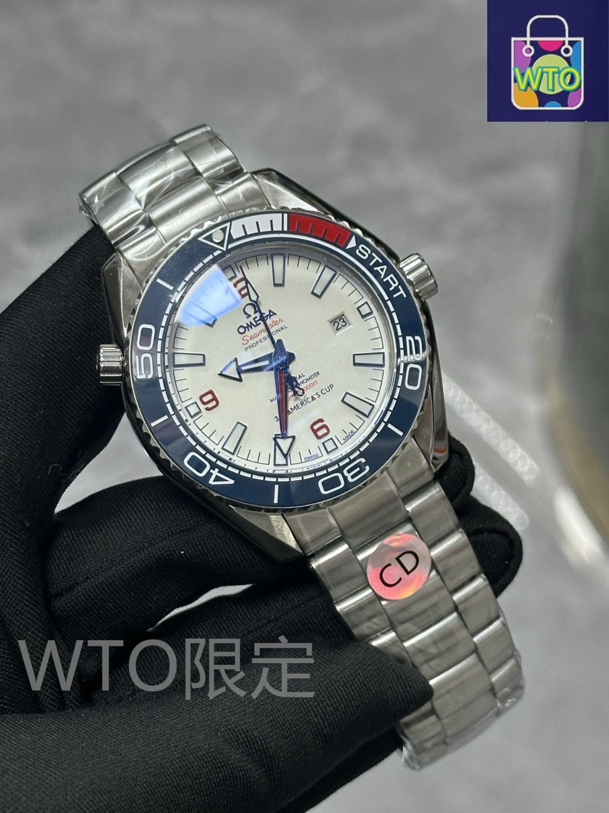 OMEGA シーマスター 600M メンズウォッチ - 自動巻き機械式|600m防水 ♥-WTO店名をご ください
