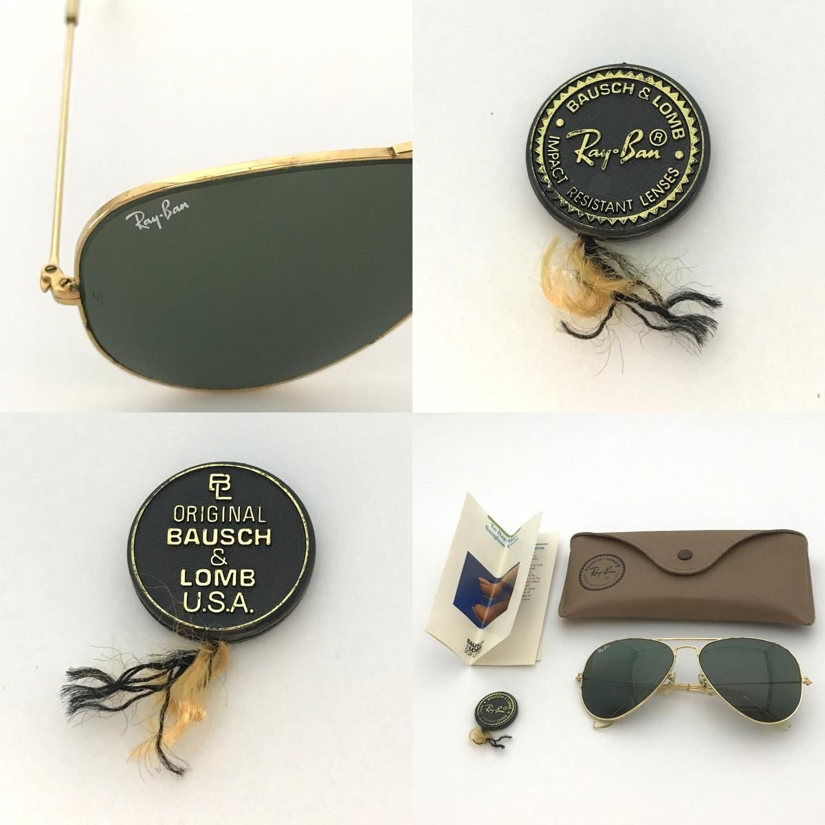 Ray-Ban レイバン サングラス アビエーター クラシック ケース付き 