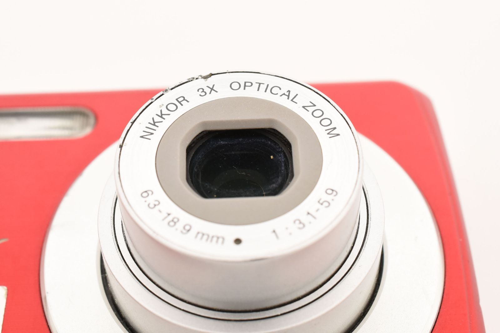 ☆極上品☆ニコン Nikon COOLPIX S200 レッド 《動作品》☆ LL11