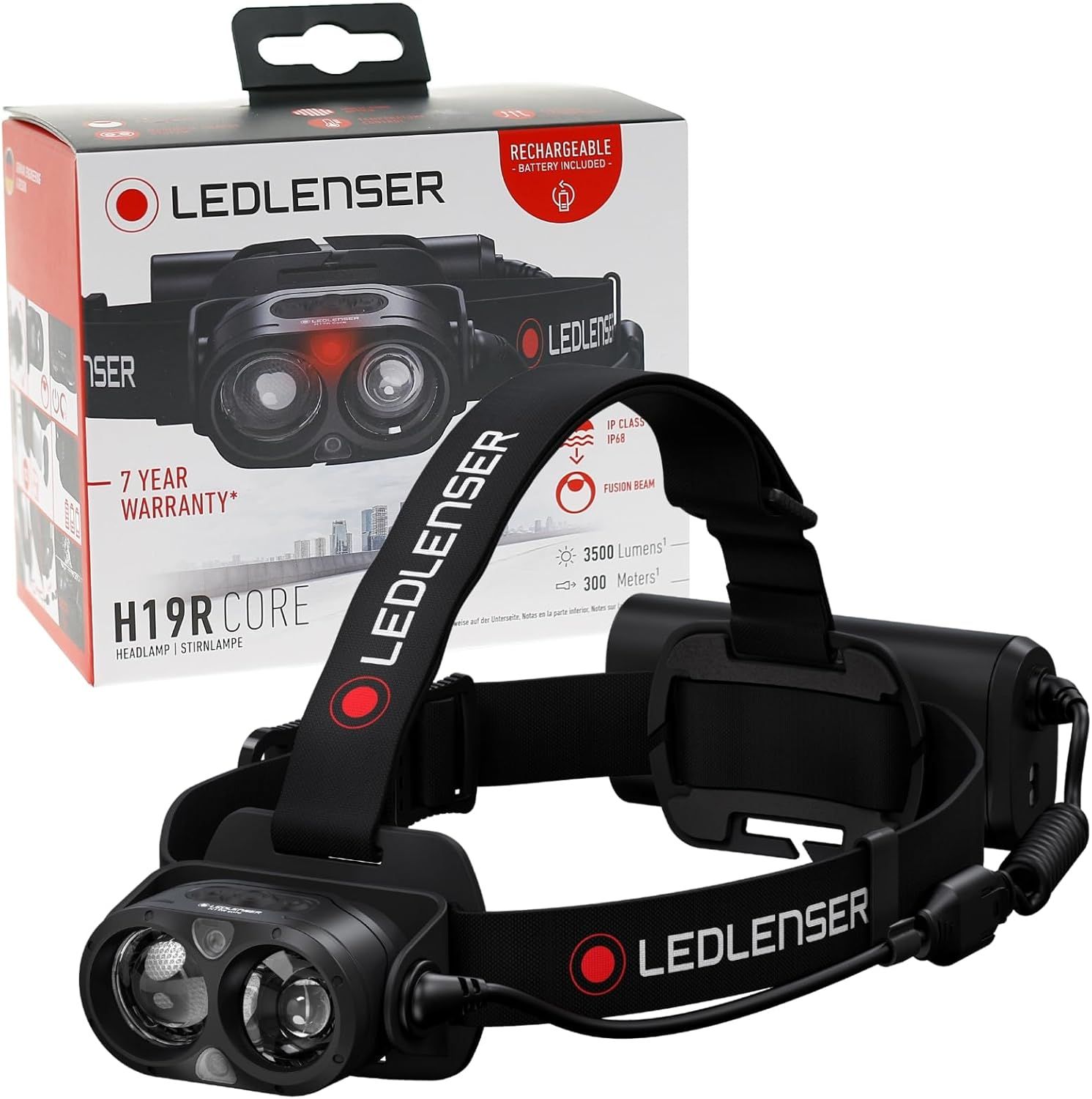 Ledlenser(レッドレンザー) LEDヘッドライト H Coreシリーズ 【充電式・乾電池式から選べる】 最大光束350lmから3500lmまで  [日本正規品] - メルカリ