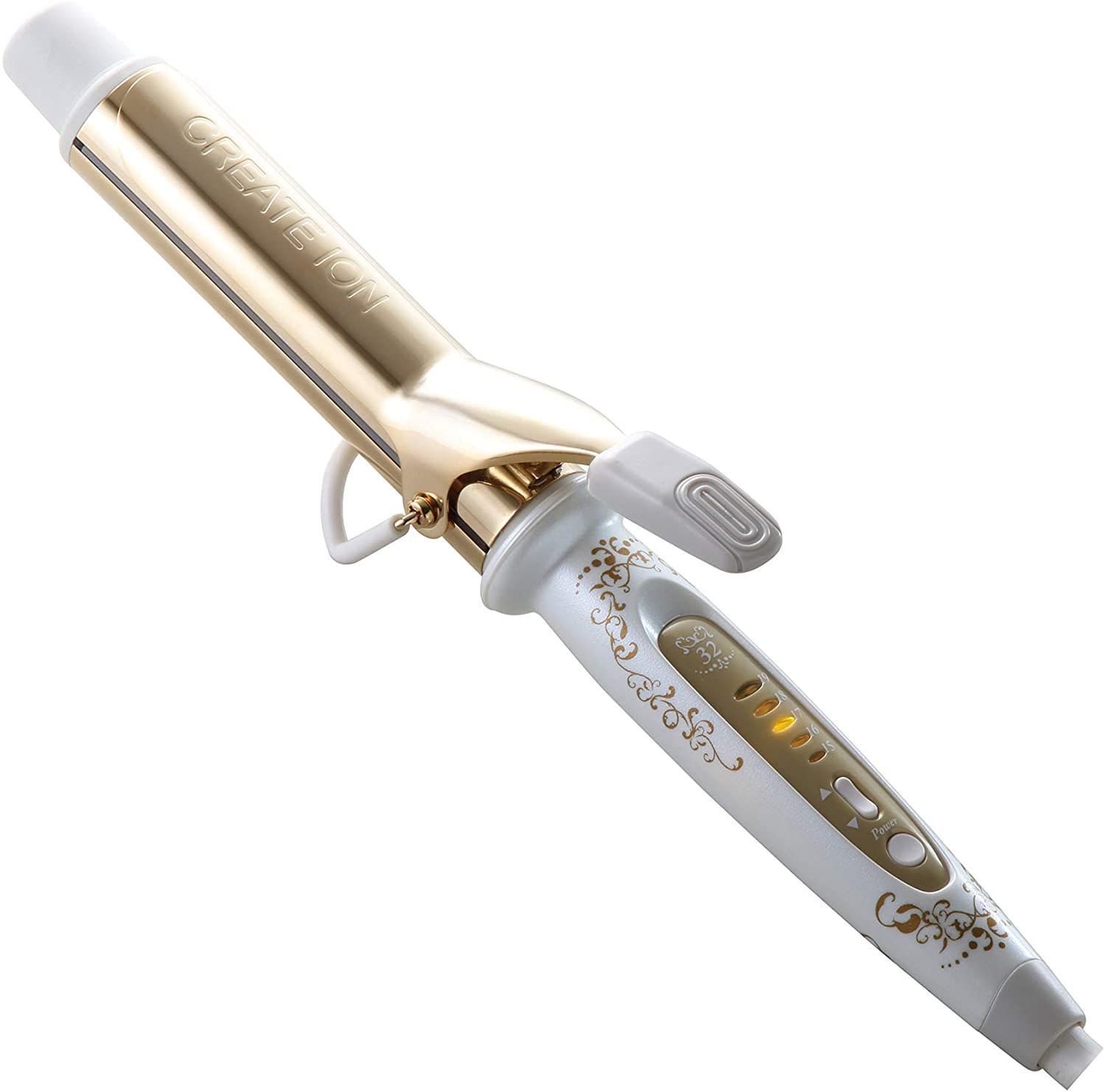 ゴールド_32mm クレイツ ヘアアイロン グレイスカール 32mm 海外対応 グレイスカール CIC-W72010N