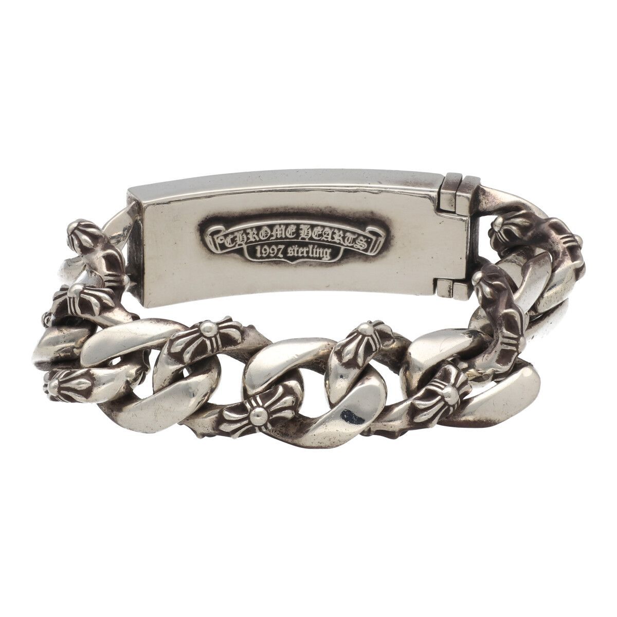 中古】 CHROME HEARTS クロムハーツ フローラルクロス ID