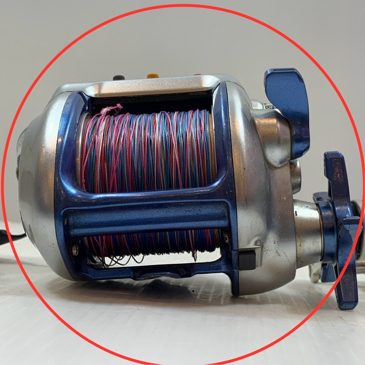 ττSHIMANO シマノ 電動リール 3000探検丸 ケーブル付 02201