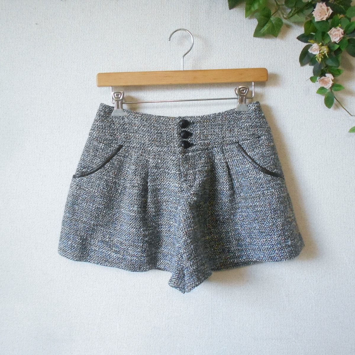 新品【Apuweiser―riche】ショートパンツ 、キュロットスカート Apuweiser-riche アプワイザーリッシェ キュロット ショート