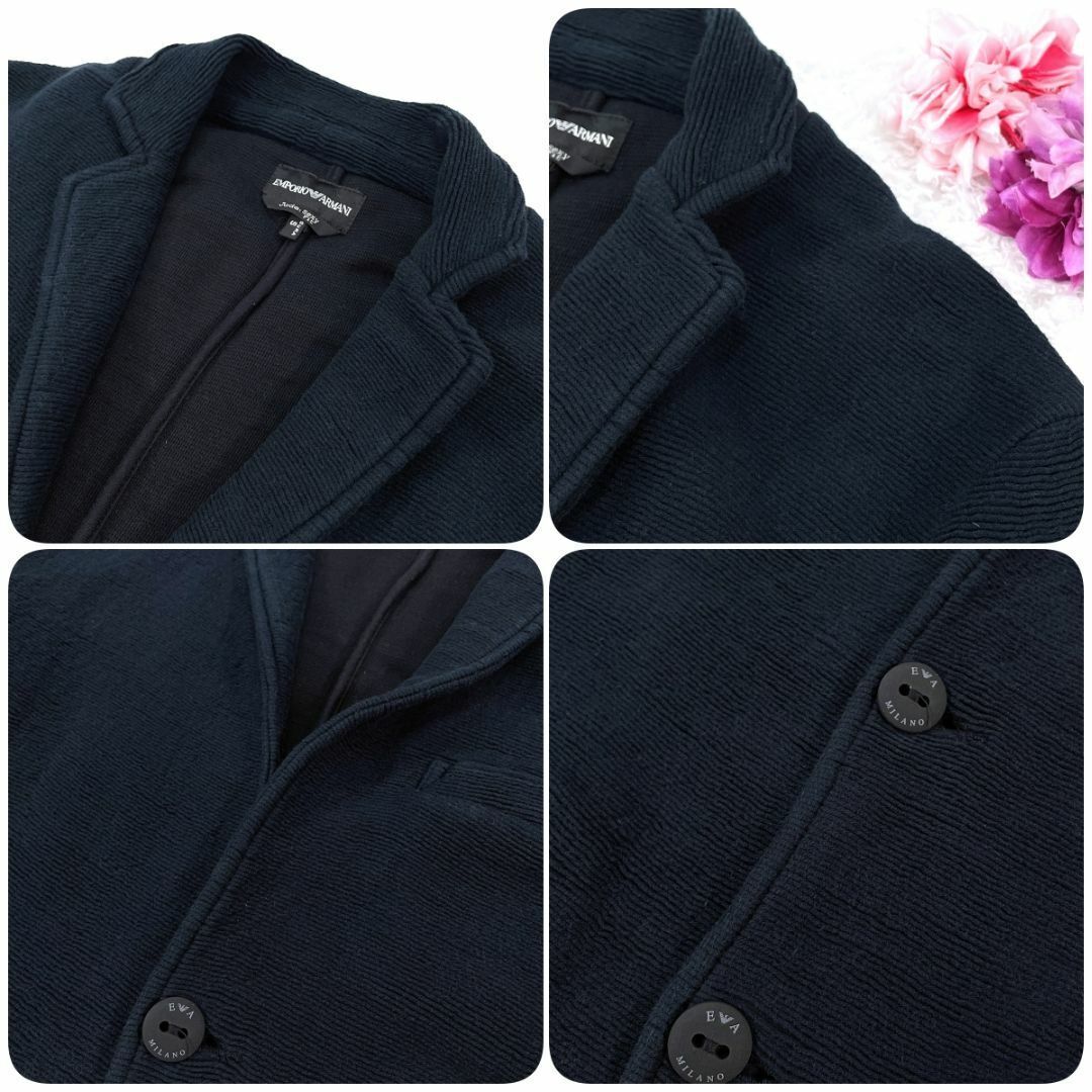 ✨希少✨ EMPORIO ARMANI ニットジャケット エンポリオアルマーニ