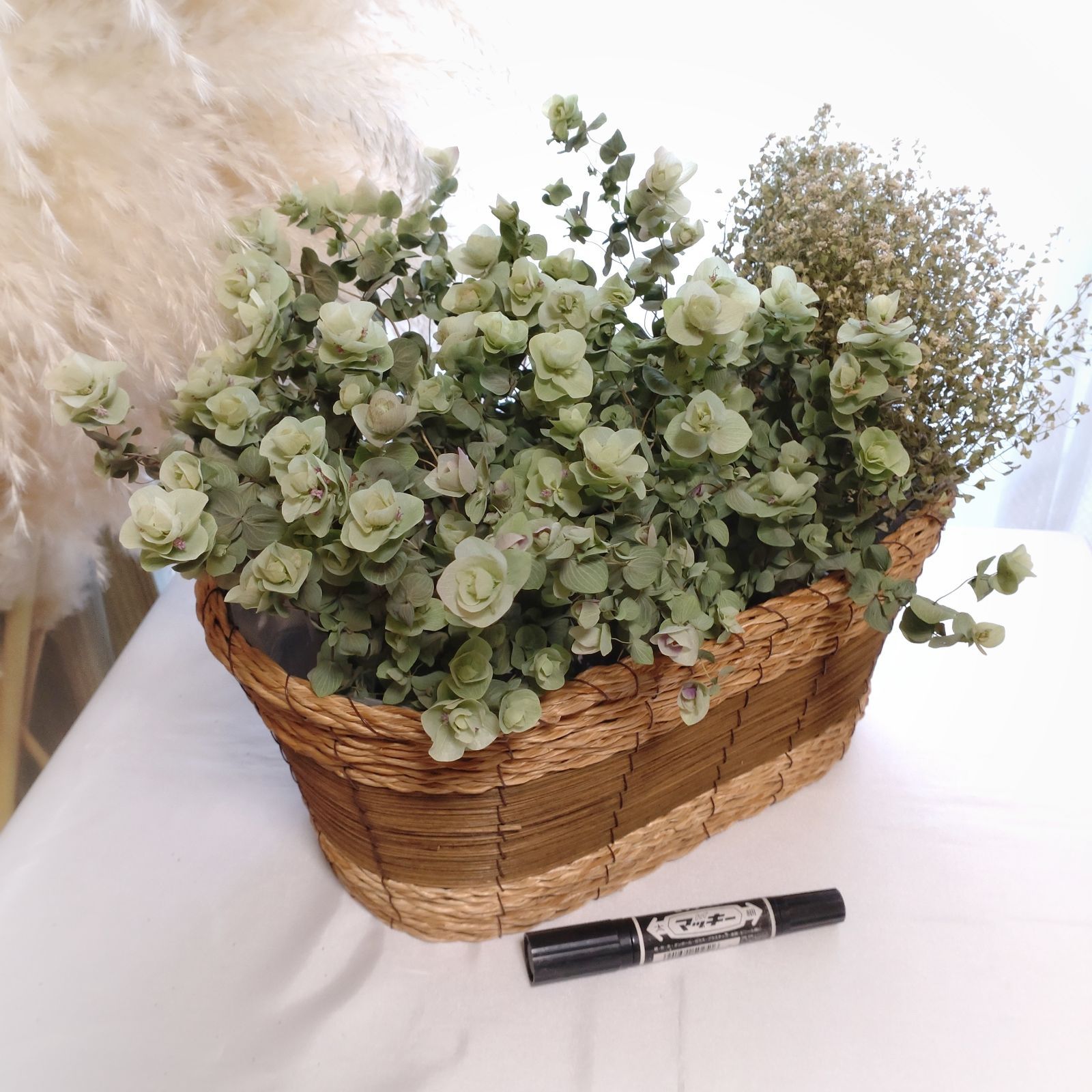 大きめ◈ユーカリとオレガノケントビューティーのリース 36c089d26ebaa051798c6b41e593d9