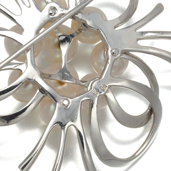 美品✨MIKIMOTO ミキモト パール ブローチ　フラワー　ブーケ 美品✨MIKIMOTO ミキモト パール ブローチ フラワー ブーケ