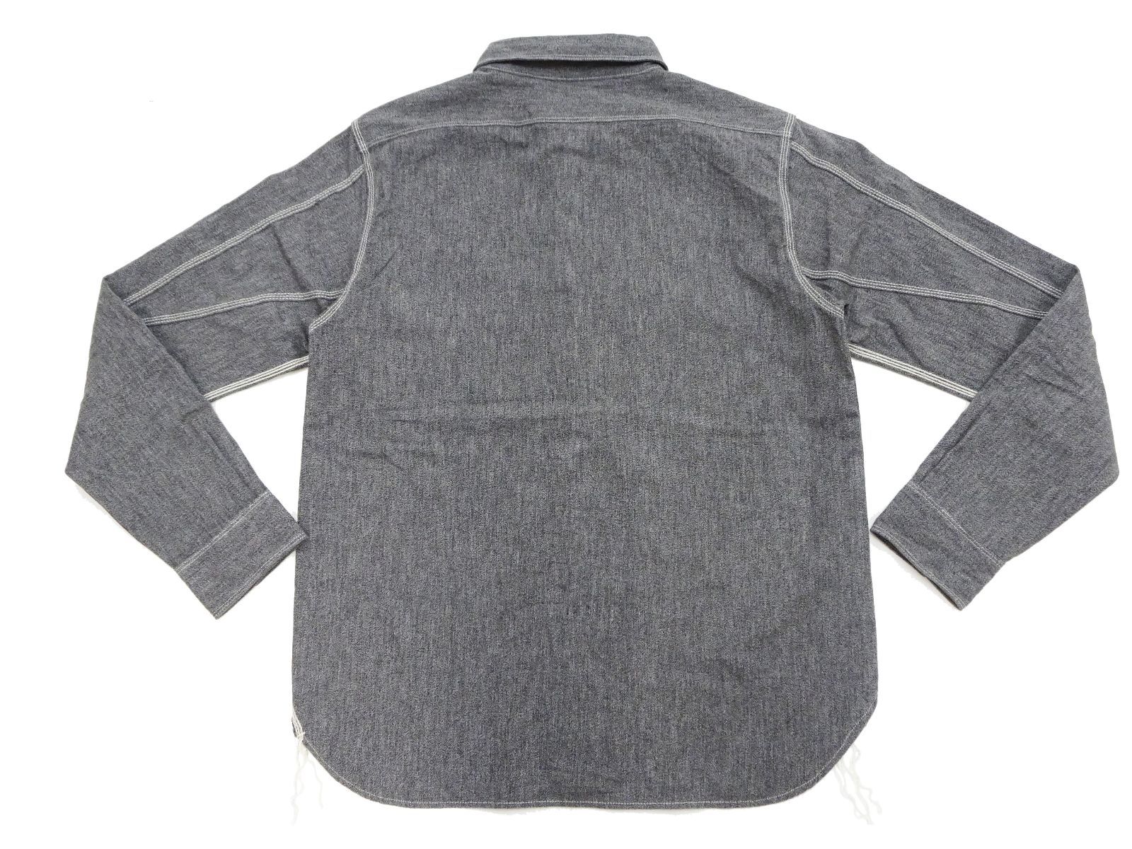 サムライジーンズ　セルビッチシャンブレーワークシャツ　サイズM 楽天市場】サムライジーンズ 長袖シャツ SJCBS23 Samurai Jeans
