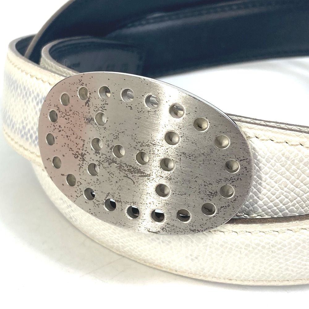 K*i様 HERMES エルメス バックル エブリン パンチング シルバー Hロ HERMES エルメス エブリン Hロゴ パンチングプレート レザー