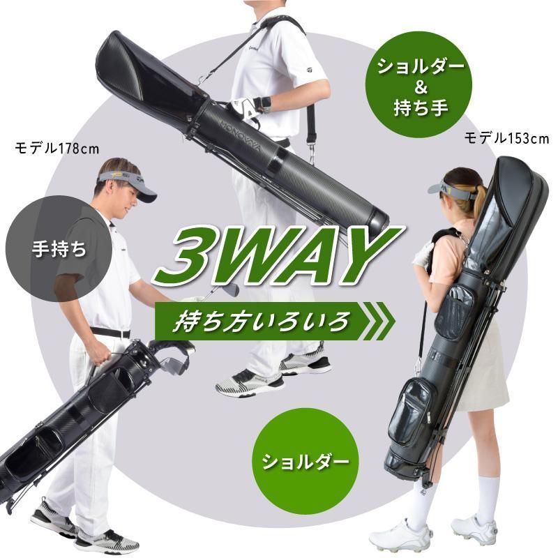 ゴルフバッグ クラブケース メンズ レディース 軽量 キャディバッグ スタンド ヘッドカバー付き 大容量 9本収納 ゴルフ用バッグ ゴルフ セルフスタンドバッグ