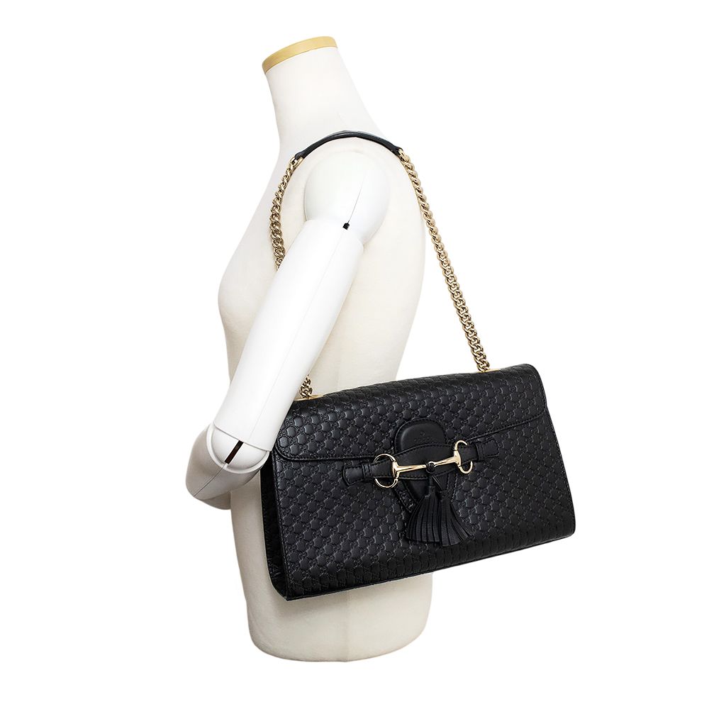 GUCCI - グッチ エミリー MM チェーン ショルダーバッグ