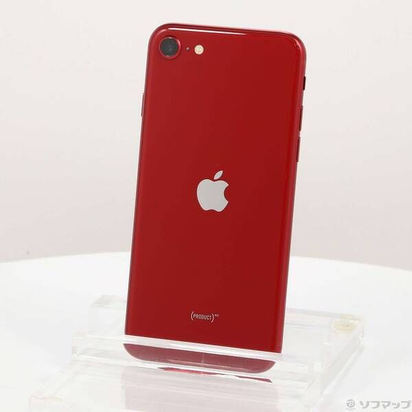 中古品〕 iPhone SE 第3世代 64GB プロダクトレッド MMYE3J／A