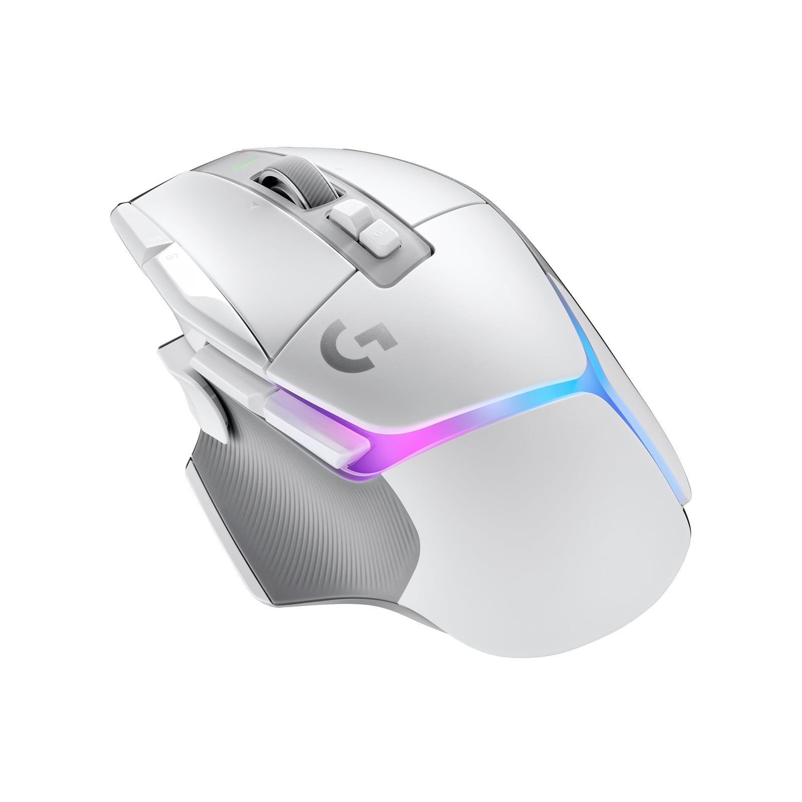 Logicool G ゲーミングマウス G502 X PLUS LIGHTSPEED ワイヤレス マウス G502XWL-RGBWH LIGHTFORCE ハイブリッドスイッチ HERO 25K センサー 13個プログラムボタン USB Type-C