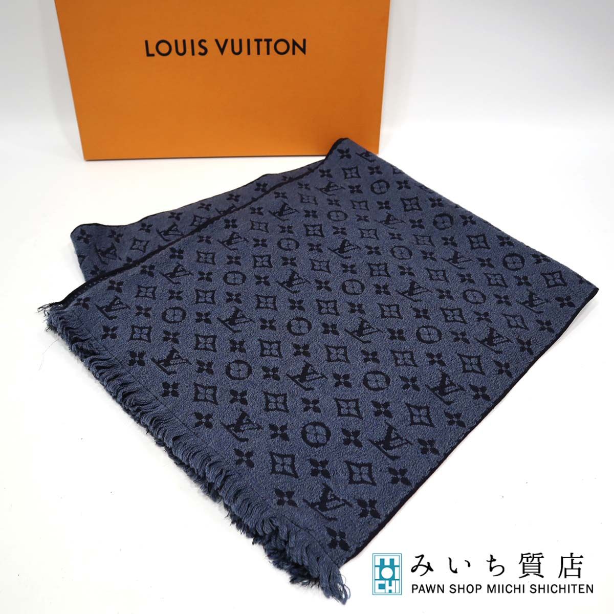 LOUIS VUITTON ルイヴィトン  モノグラム マフラー　M７８５２５