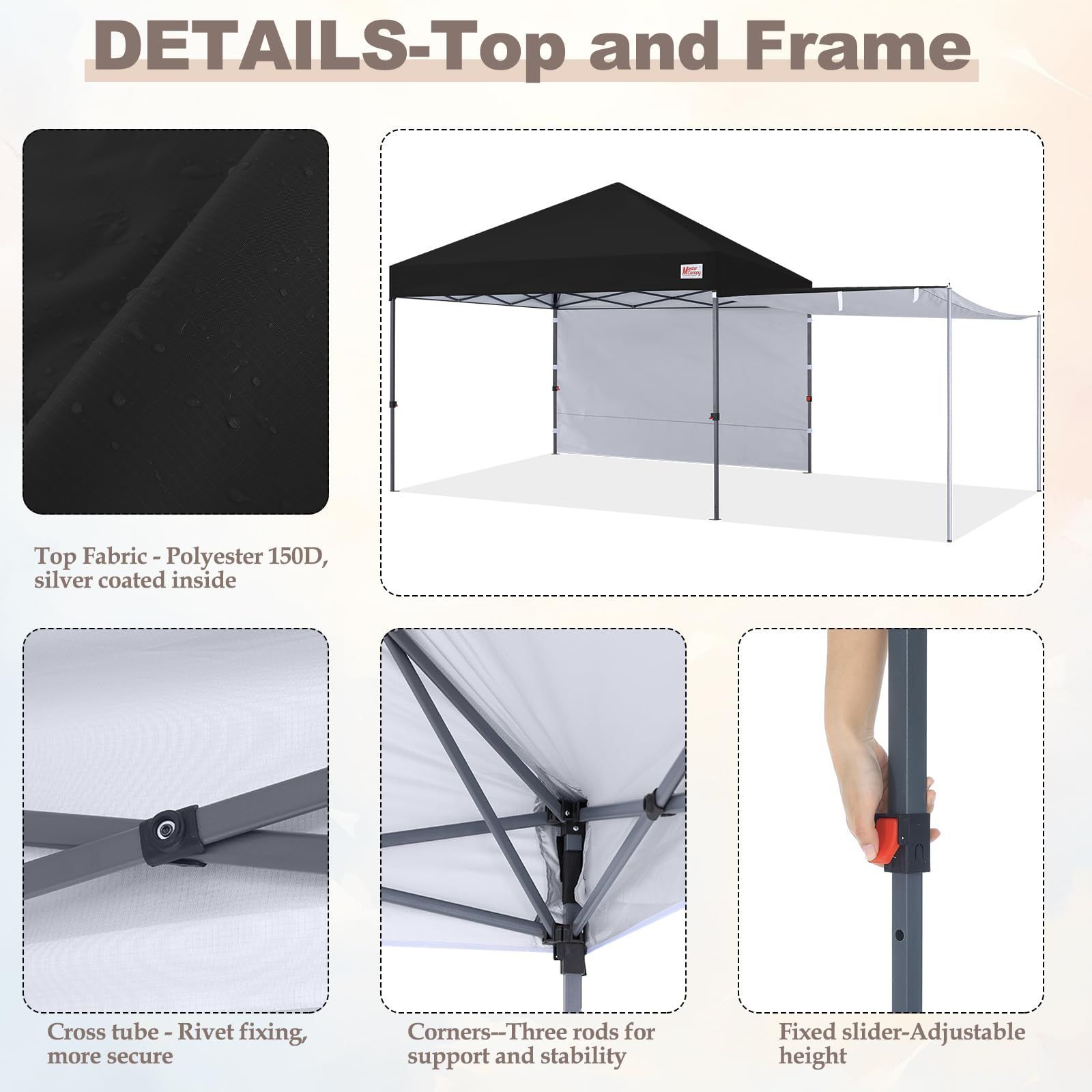 サイドポール四本セット