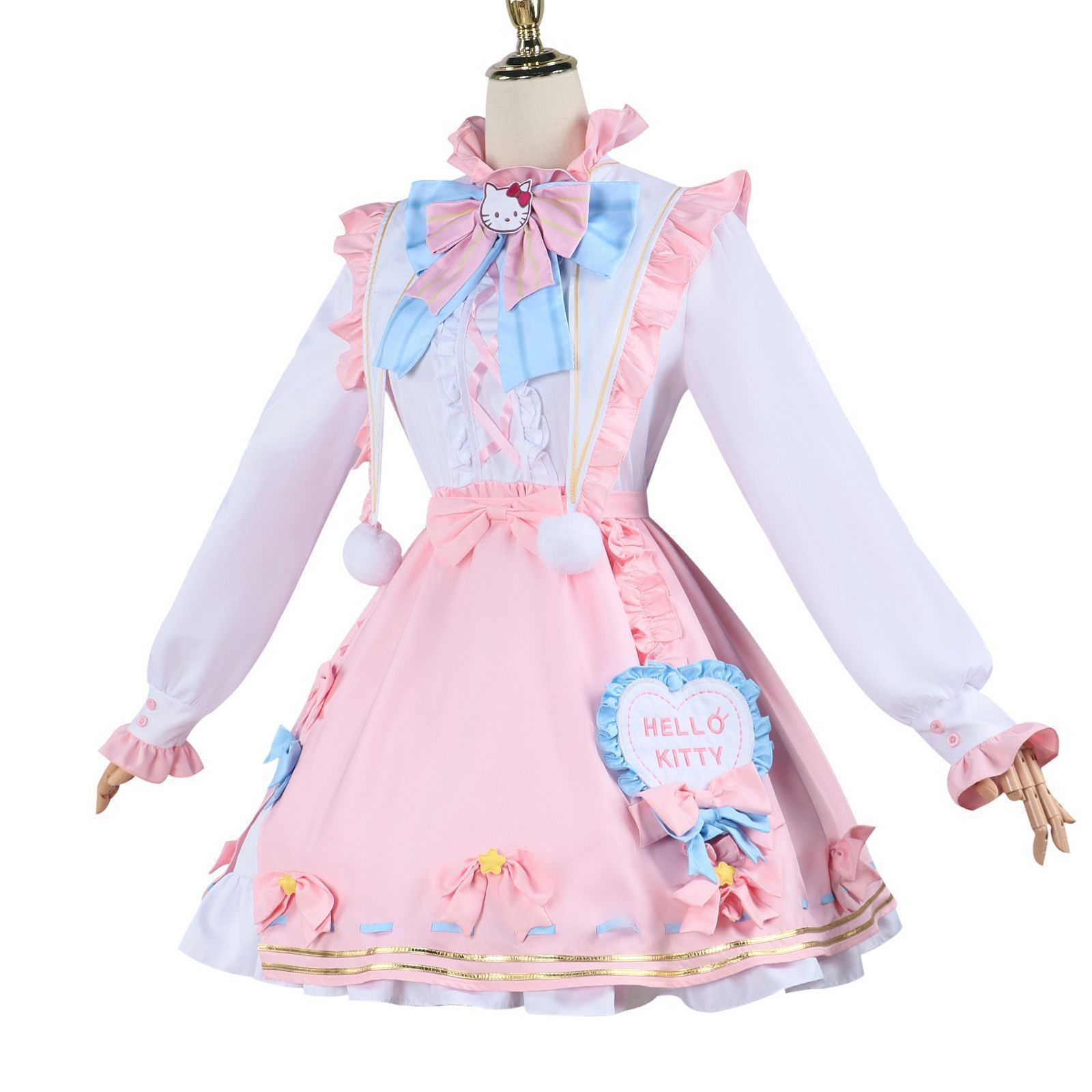 ローゼンメイデン×サンリオ ドール衣装 コラボワンピース 水銀燈 クロミ ローゼンメイデン×サンリオ ドール衣装 コラボワンピース 水銀燈