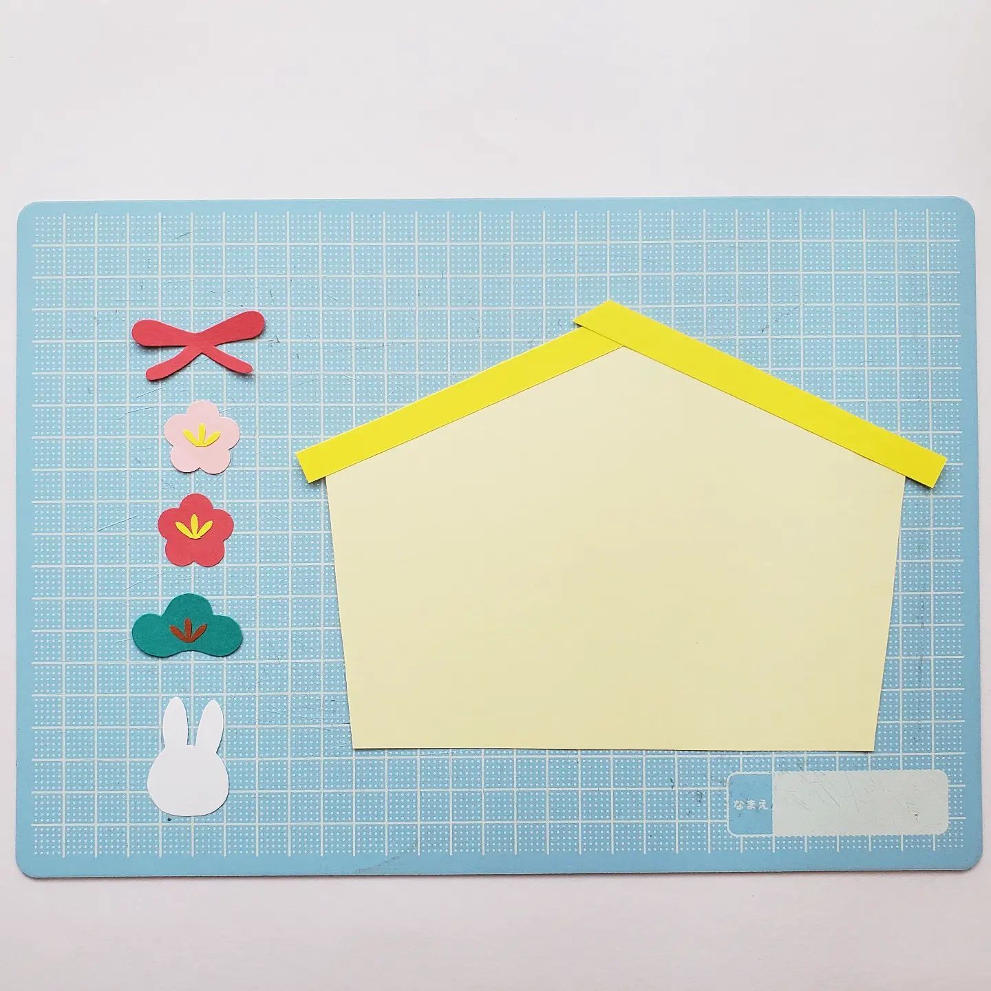 絵馬 製作キット 壁面飾り 吊るし飾り 冬 お正月 保育 高齢者 クラフト