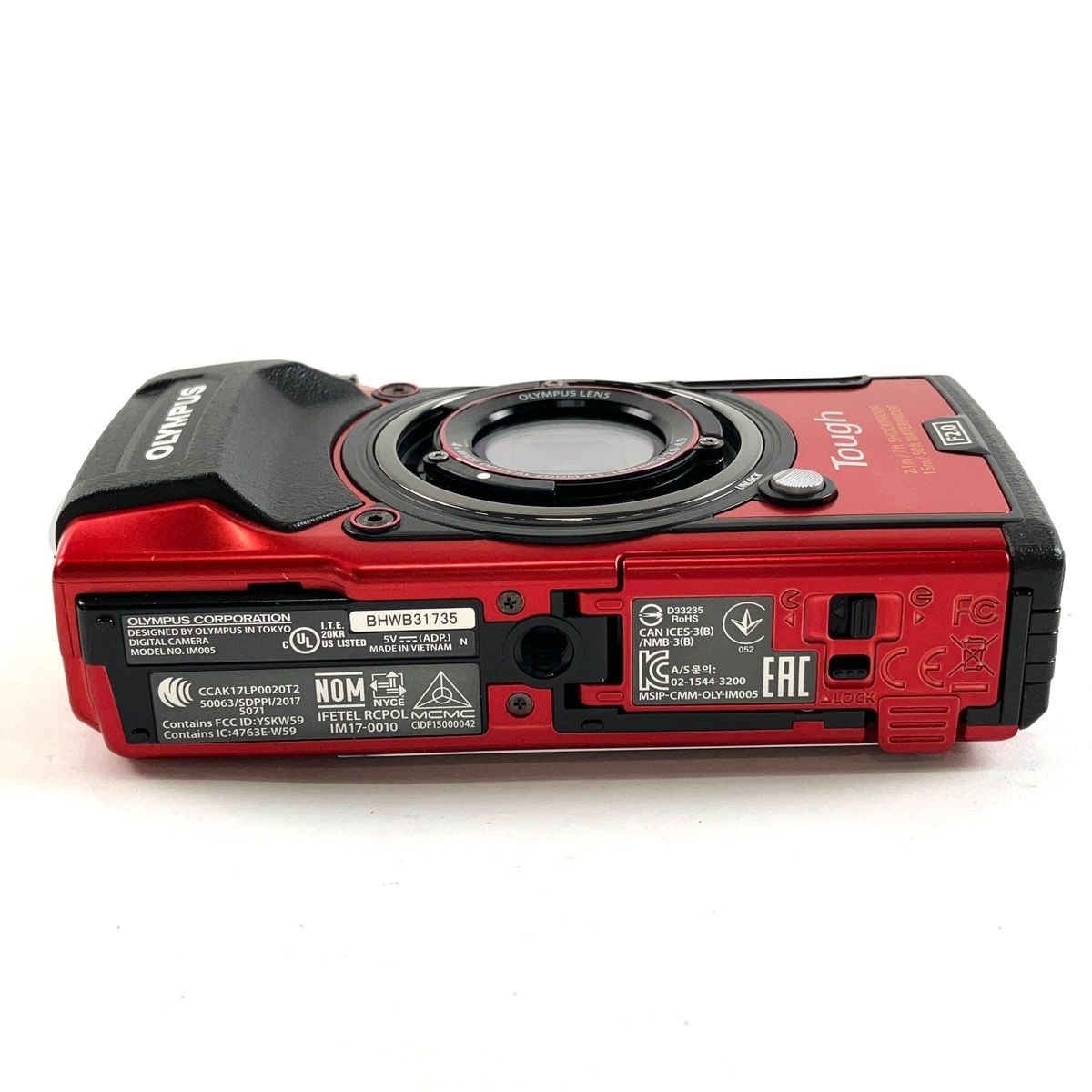 オリンパス OLYMPUS Tough TG-5 レッド コンパクトデジタルカメラ