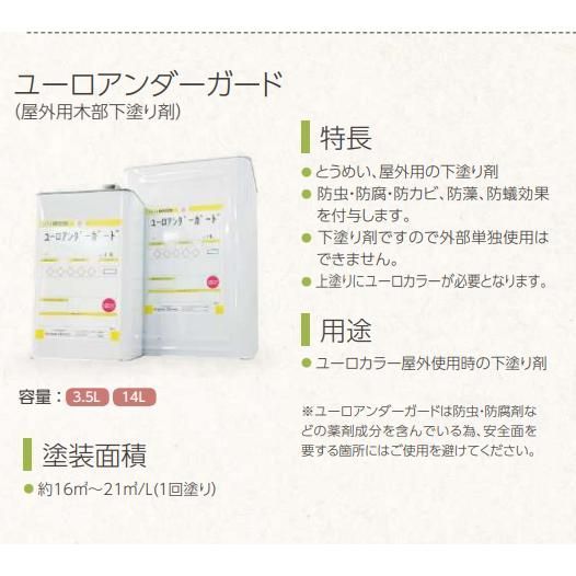 大阪塗料工業 ユーロアンダーガード 14L