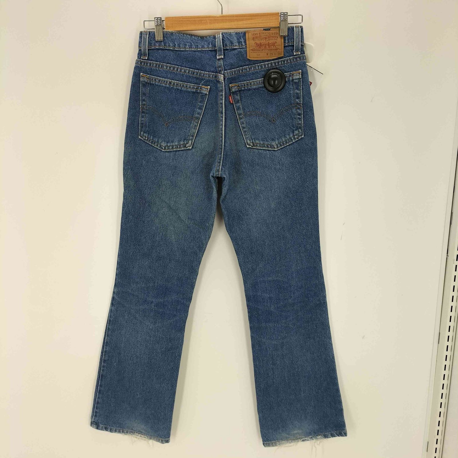 34 × 29.5 USA製 '97 Levis517 デニム ブーツカット Levi's リーバイス 517 ORIGINAL BOOT CUT INDIGO FLEX
