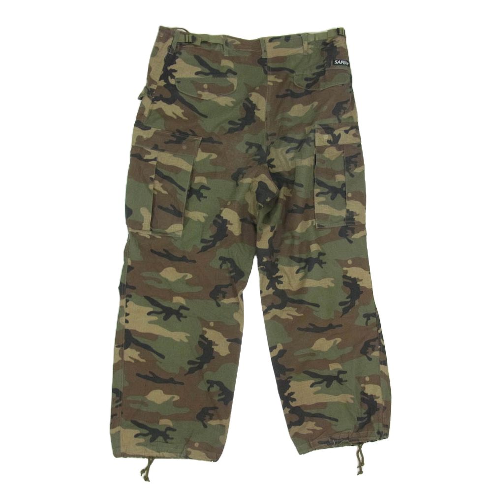 SAPEur サプール M-65 CARGO PANTS Mサイズ SAPEur サプール M-65 リメイク カーゴパンツ オリーブ XL