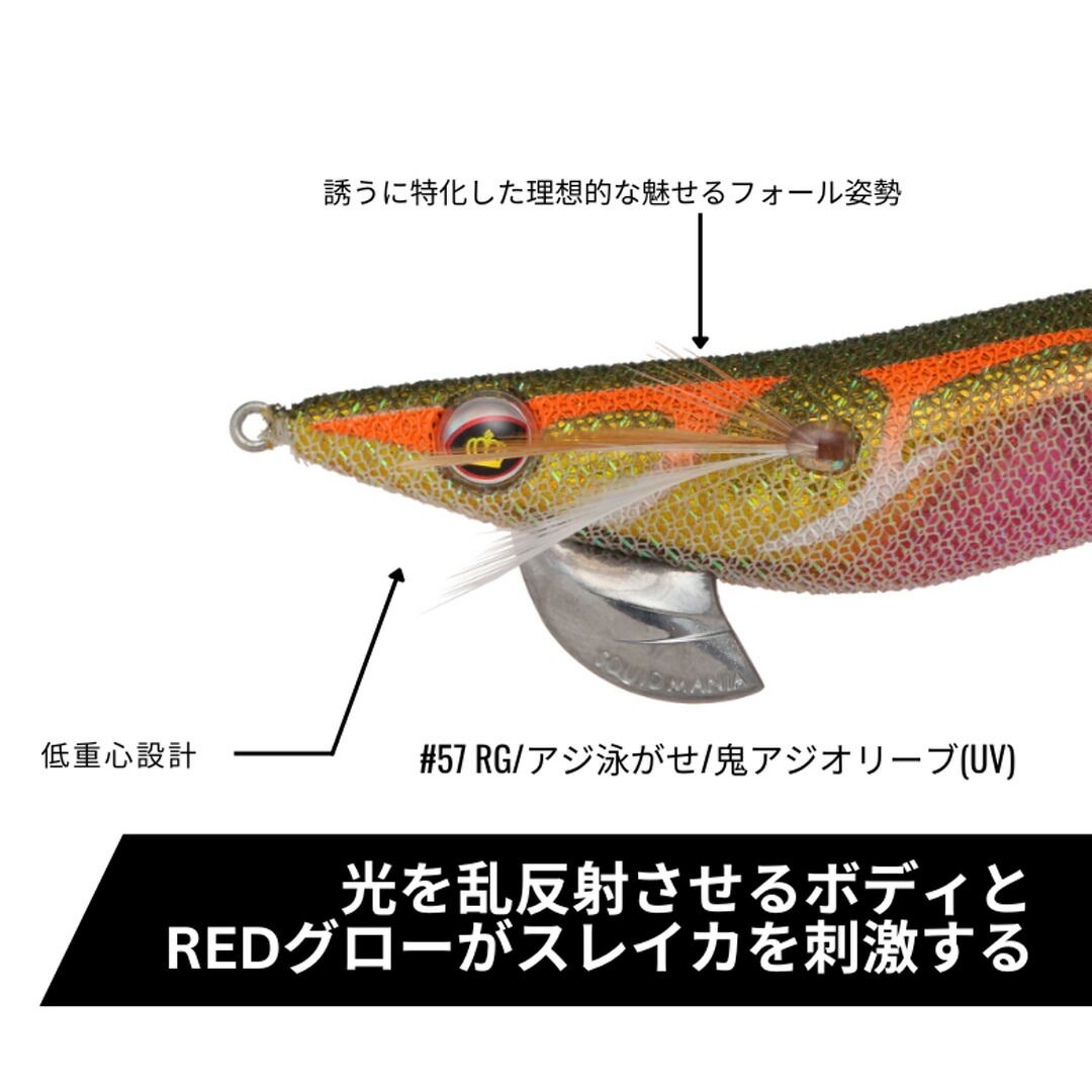 SQUID MANIA スクイッドマニア WILD CHASE ワイルドチェイス 2.5