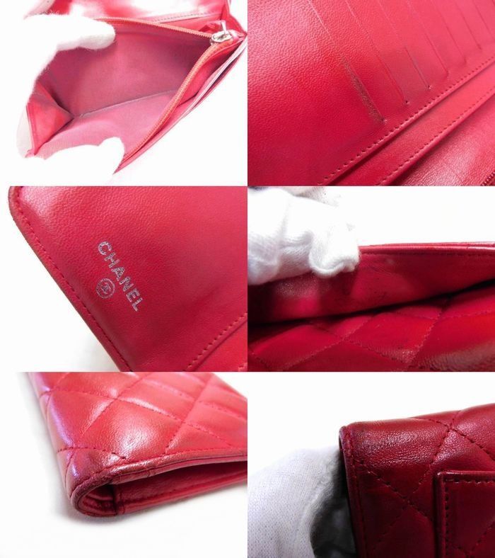 シャネル 財布 ■ レッド レザー ココマーク A31509 ウォレット レディース CHANEL □5K5L シャネル 財布 ■ レッド レザー ココマーク A31509 ウォレット レディース CHANEL □5K5L